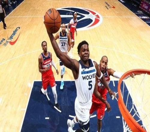 爱德华兹35+6戈贝尔18+14森林狼客场轻取奇才