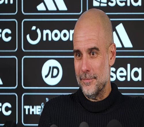 瓜帅:希望B席能续约希望马尔穆什快点回来以让哈兰德轮休