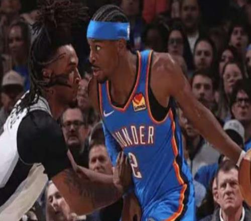 NBA积分榜又乱了!雷霆4连胜,湖人第5,火箭重返前6,勇士第8