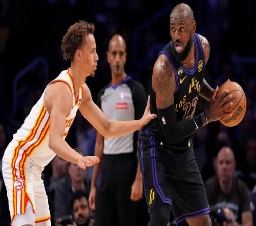 湖人大胜老鹰超火箭升第五詹姆斯31+9+10东契奇27+12创纪录