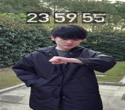 JackeyLove跨年祝福视频:等一下哥们,我说个事儿