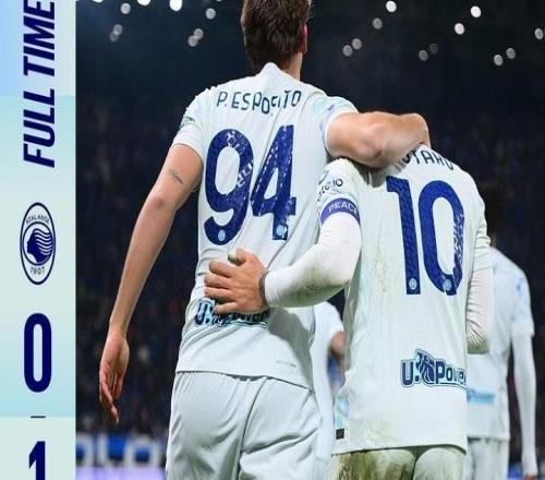 我才是真蓝黑!国米对亚特兰大完成各项赛事9连胜和17场不败