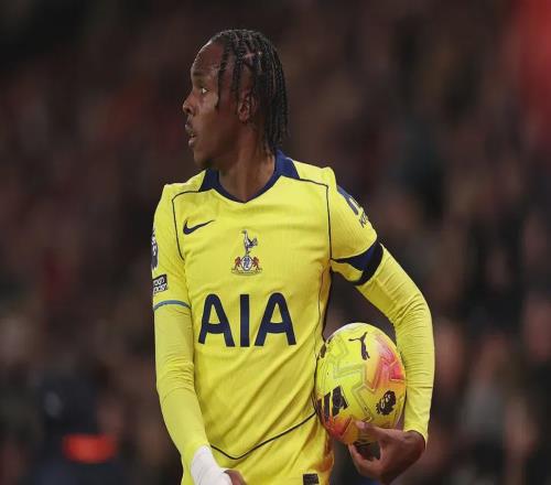 英超仅5次首发!热刺新星不满出场时间谋求冬窗离队