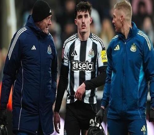 邮报:纽卡后卫利夫拉门托腿筋受伤,将缺席六到八周