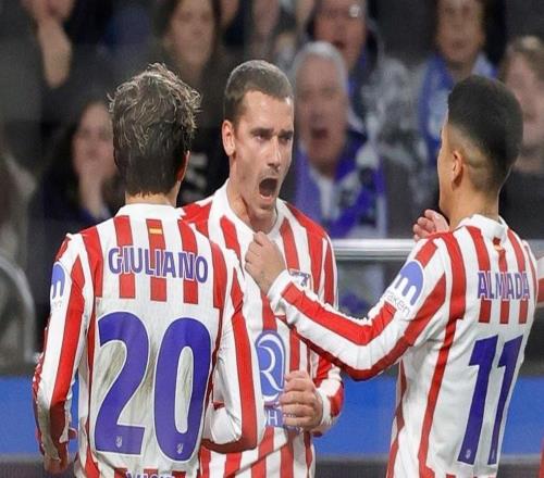 格列兹曼谈任意球破门:起脚前我没想好要往哪边踢