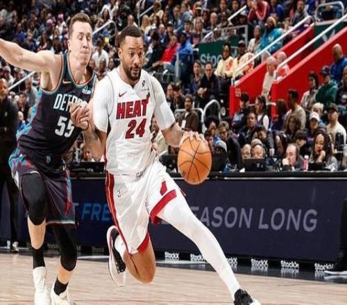 鲍威尔36分坎宁安31+8+11热火胜活塞