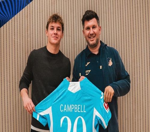 官方：多特边锋科尔坎贝尔租借加盟霍芬海姆，含买断条款