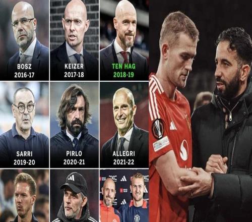 德里赫特的“魔咒”曼联中卫竟成主帅“克星”