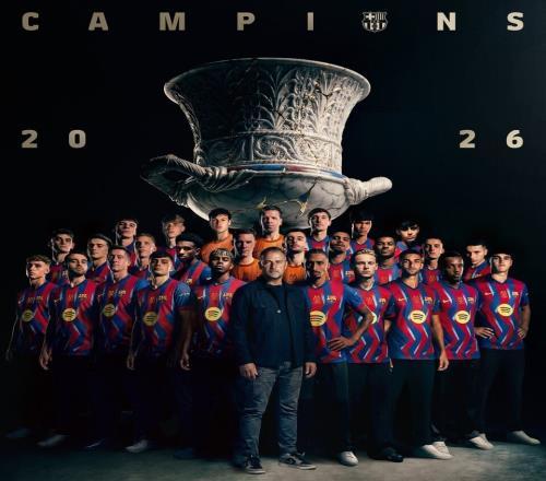 恭喜！巴萨携10连胜卫冕西超杯+第16冠杯赛决赛3连杀皇马创纪录