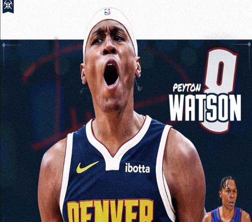 无约基奇8战5胜！沃特森场均25+7被挺MIP在场+18今夏可冲亿元