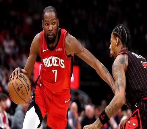 不容易,火箭险胜公牛终结三连败,杜兰特需要主心骨