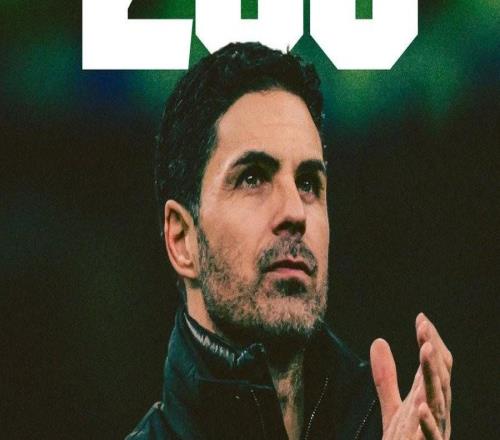 里程碑,阿尔特塔收获执教阿森纳的第200场胜利