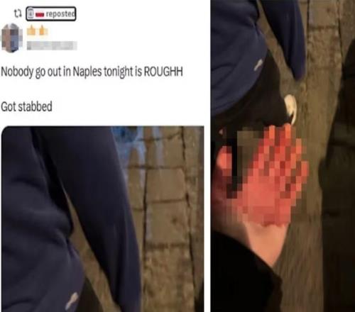 英国球迷在那不勒斯遭袭称:“再也不会来这里了”