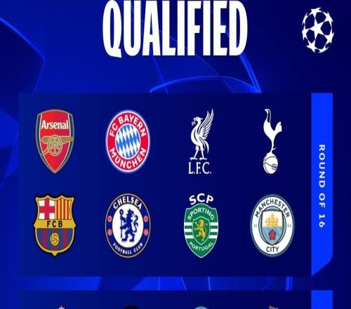 欧冠淘汰赛四大分区：皇马曼城同区，巴萨切尔西与大巴黎同区