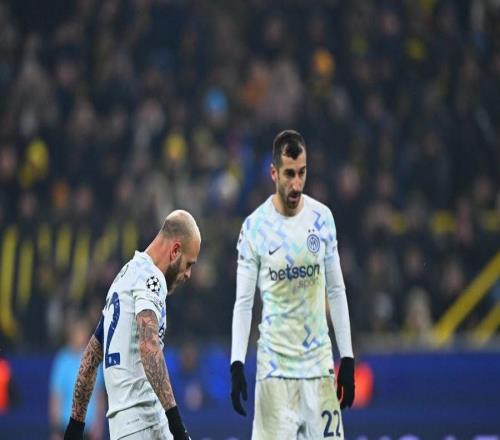 自三冠王赛季的斯内德以来,国米首次欧冠客场打进直接任意球