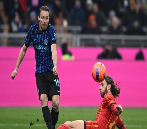 意媒：拉齐奥想2500万欧报价弗拉泰西，但国米要价最低3500万