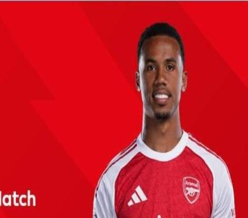 10解围+2抢断,加布里埃尔当选利兹联vs阿森纳全场最佳球员