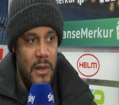 孔帕尼：防守球员自己滑倒了，结果却给了凯恩一张黄牌