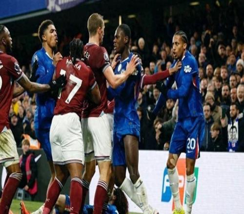 斯坦福桥变拳击场！锁喉、推搡、红牌齐飞，切尔西逆转难掩火药味