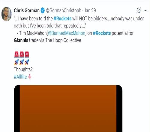 火箭重申阿门申京非卖品!球队无意交易扬尼斯欲追庄神填海王空缺