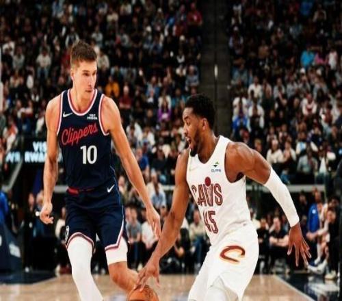 12491！哈登交易后未登场，米切尔29+9，骑士客场大胜快船