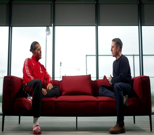 范戴克：斯洛特值得有更多机会哈兰德是天生射手，很难防他