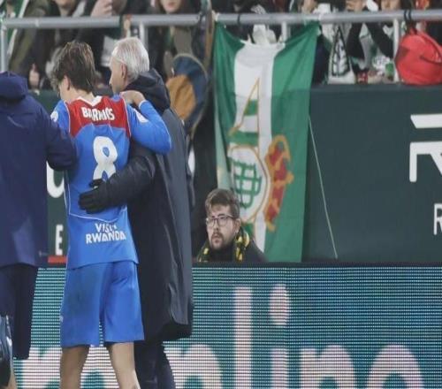 世体：巴里奥斯将缺阵一个月，预计3月8日对阵皇家社会复出