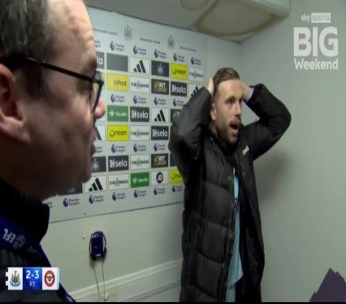 队友雅内特居然错失全场最佳亨德森目瞪口呆_英超直播