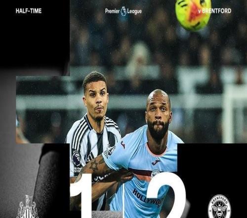 纽卡本赛季英超第三次开场先进球半场就被反超，同期英超最多