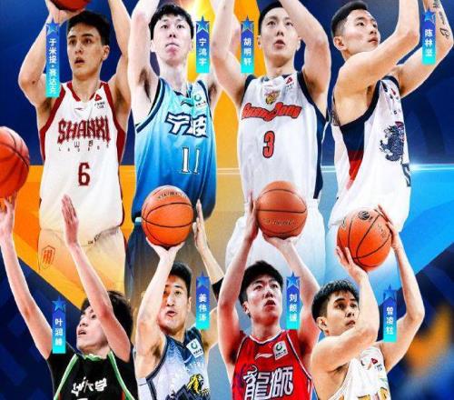 CBA三分大赛9人名单：前三分王胡明轩陈林坚领衔原帅放弃冲3连冠