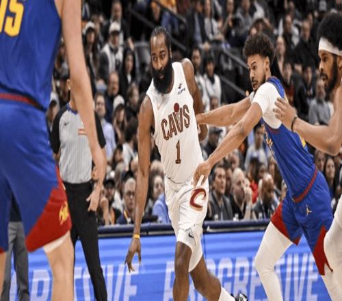 哈登22+10+7关键三分骑士双杀掘金米切尔32+10约基奇连3场三双