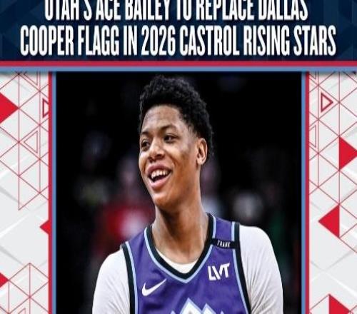 NBA官宣：状元弗拉格+榜眼萨尔伤停贝利卡林顿顶替参加新秀赛