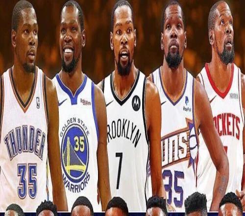 不知不觉,雷霆三少都换了18次球队了.....