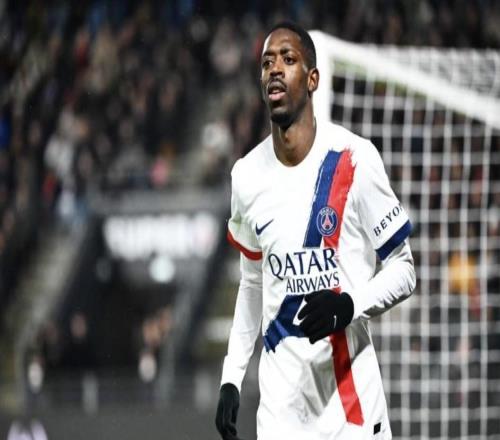 记者：登贝莱、内维斯进入巴黎欧冠附加赛首回合的名单