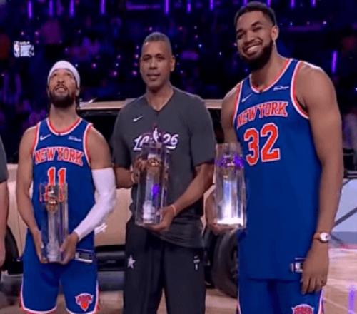 全明星投篮之星尼克斯队夺冠网红传球让巴恩斯欲哭无泪