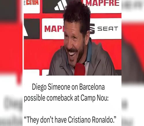 西蒙尼嘲讽巴萨没有C罗,亚马尔表示已观看了C罗的全部集锦