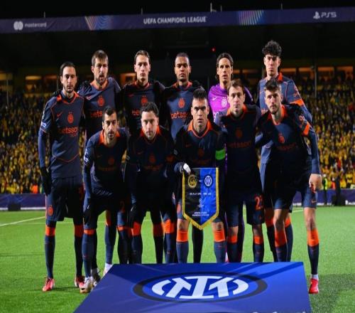 意甲俱乐部近6场欧冠淘汰赛丢21球,其中国米4场丢14球