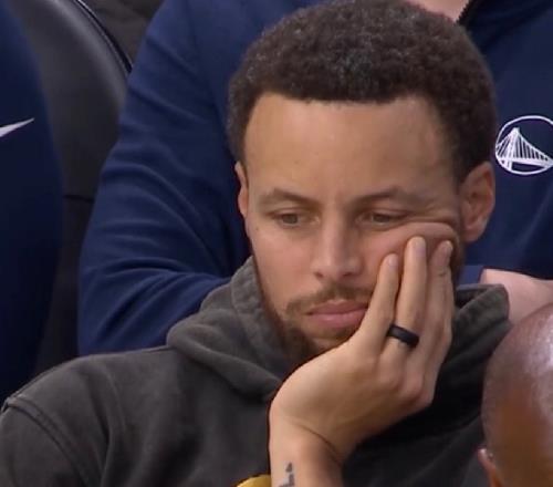 完犊子！彻底没有了，再见库里，全是玻璃人啊，勇士天都塌了