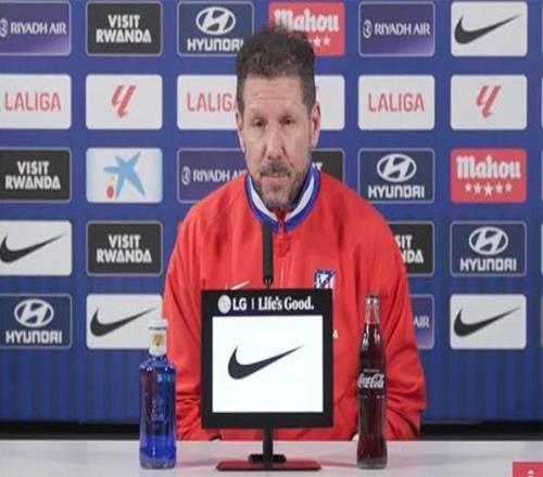 西蒙尼：没有放弃任何比赛，我们输的那几场纯粹因为踢得不好