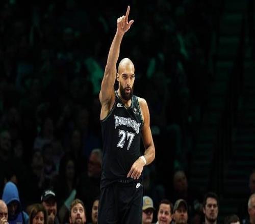 NBA官方:森林狼中锋戈贝尔累计7次恶意犯规,停薪禁赛1场