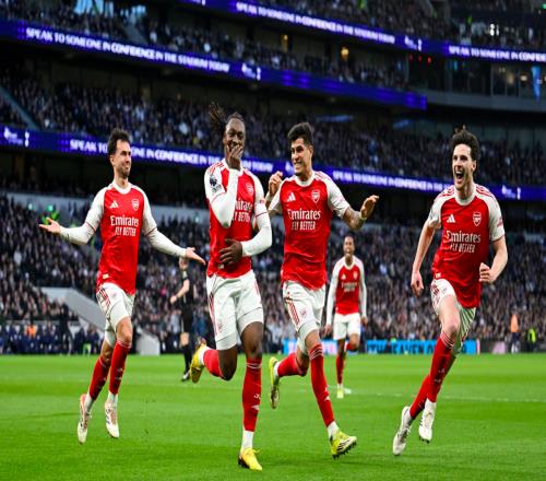 连续两个赛季双杀!阿森纳41送热刺9轮不胜埃泽双响两回合轰5球