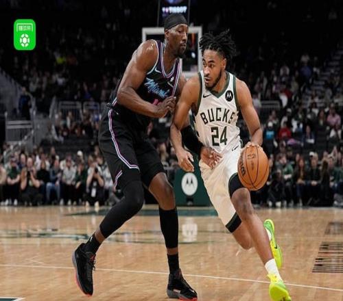 雄鹿128117浇灭热火,小凯文波特32+7+7,库兹马19分