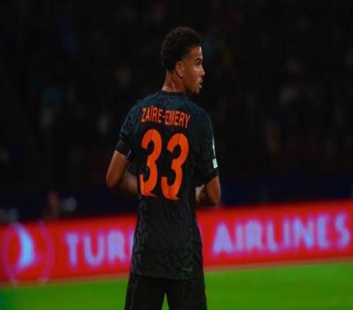 第37次出战欧冠,U19球员欧冠出场次数扎伊尔埃梅里历史第一