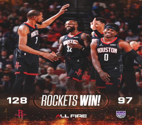 火箭狂胜国王：申京26+13+11第11次三双威少时隔6年单节17分