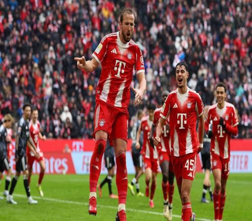 若对多特再进两球,凯恩将成第3位连续4场德甲梅开二度的球员