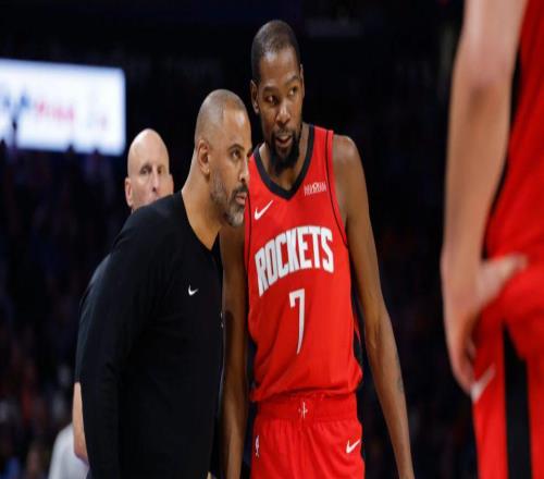 火箭队利空出尽，4大理由坐稳前三！37岁杜兰特熬出头乌度卡开窍