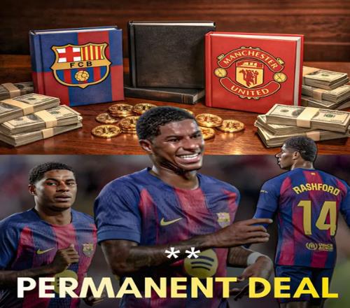拉什福德接受19万周薪,永久转会巴萨已定!曼联不降价但同意分期