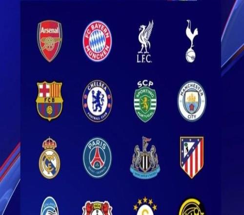 GOAL评欧冠16强实力：阿森纳榜首拜仁第二，马竞第七皇马第九