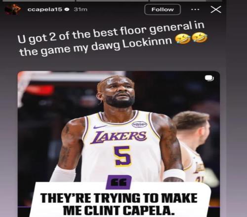 湖人内线危机：艾顿不满球权太少，卡佩拉告诫艾顿要认清形势！