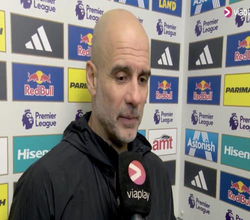 当知道哈兰德缺阵时战术做了什么改变瓜帅:没有改变